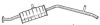 SUZUK 1430083011 End Silencer